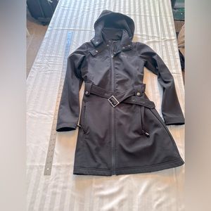 CB trench coat.fully lined polar fleece.  Size small fleece lined small.